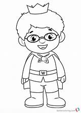 Coloring Prince Tiger Daniel Wednesday Pages Neighborhood Printable Kids Bettercoloring Print sketch template