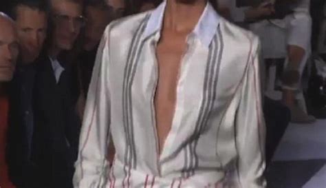 shirts unbuttoned to the waist and skirts with thigh high slits jaws drop at altuzarra s new