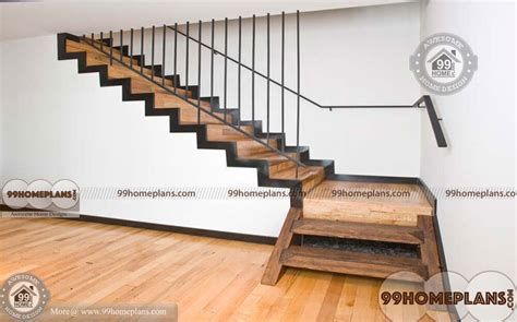 staircase design  duplex house   indian wooden stair plans
