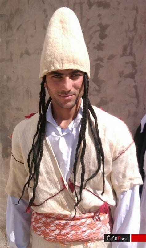 a yezidi man in traditional costume northern iraq early
