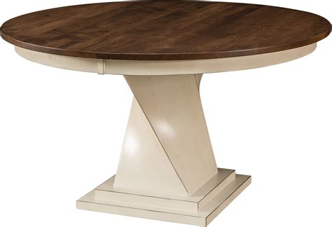 lexington single pedestal table amish dining table solid wood table