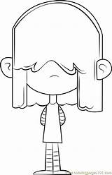 Loud House Lucy Coloring Pages Cartoon Printable Print Coloringpages101 sketch template
