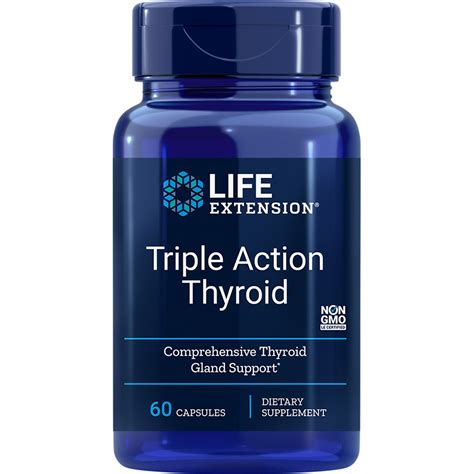 triple action thyroid thyroid gland support life extension australia