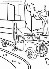 Malvorlage Lkw Ausmalbilder Lastwagen Malvorlagen Laster Fahrzeuge Seite Ausdrucken Kinderbilder Innen sketch template