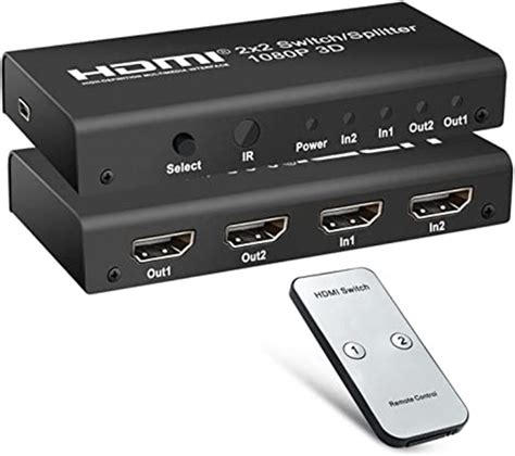 hdmi switcher difference   hdmi splitter  switcher