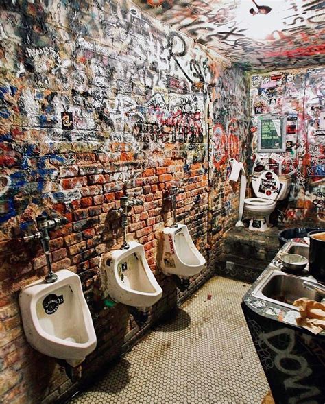 23punk On Instagram “the Legendary Cbgb Bathroom Cbgb Cbgbomfug
