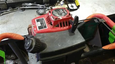 tecumseh tc tcii power drill model  ice auger carburetor fuel  kit install repair youtube