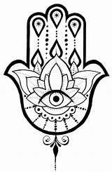 Hamsa Fatma Tattoos Fatima Ahimsa Henna Khamsah Amulet Erstellt Habe Zeichnung Clipartmag خمسه Draw Gonzales sketch template
