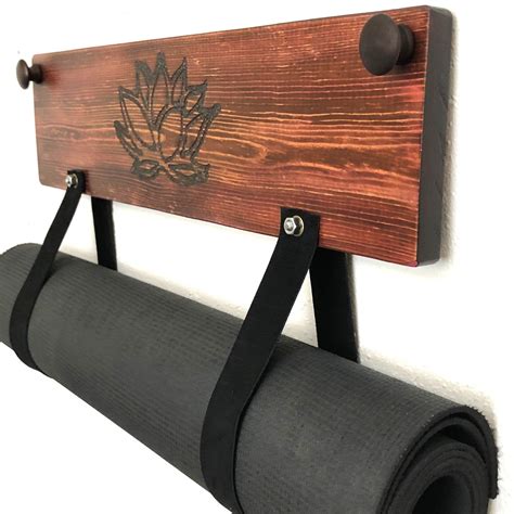 yoga mat strap holder double sided  carved yogamatholderscom yoga carving