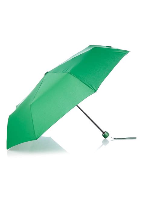 impliva mini max opvouwbare paraplu lgf  groen de bijenkorf