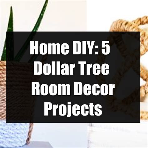 home diy  dollar tree room decor projects