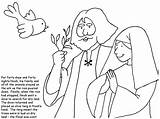 Bible Noah Coloring Wife His Pages Crafts Kids Google Au sketch template
