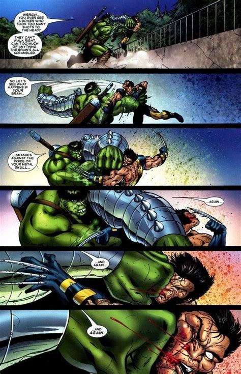 World War Hulk Hulk Vs Wolverine Hulk And All Things