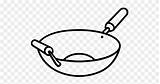 Wok Clipart Cliparts Line Library Clipground sketch template