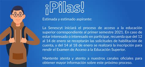 Proceso De Admisión A Las Universidades Inicia El 12 De Enero