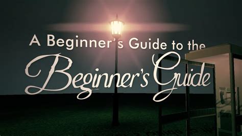 beginners guide   beginners guide youtube