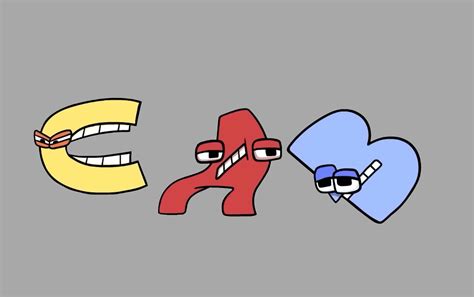 Skurrile Animation Führt Uns Durch Das Abc Alphabet Lore