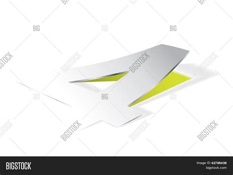 paper folding number vector photo  trial bigstock