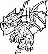 Deathwing Dragoart Lil sketch template