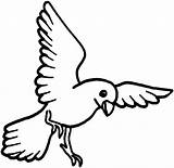 Birds Vogel Crow Canary Malvorlagen Printable Votes Vögel sketch template