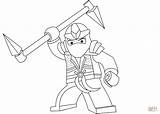 Ninjago Getdrawings Kleurplaat Bladed Scythe Double Morro sketch template