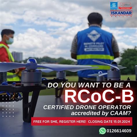 sertai program drone rcoc  asia drone technical academy