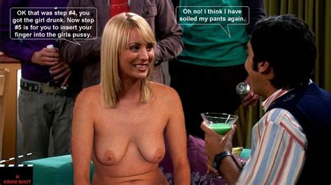 post 1865398 a kram shot fakes kaley cuoco kunal nayyar penny rajesh