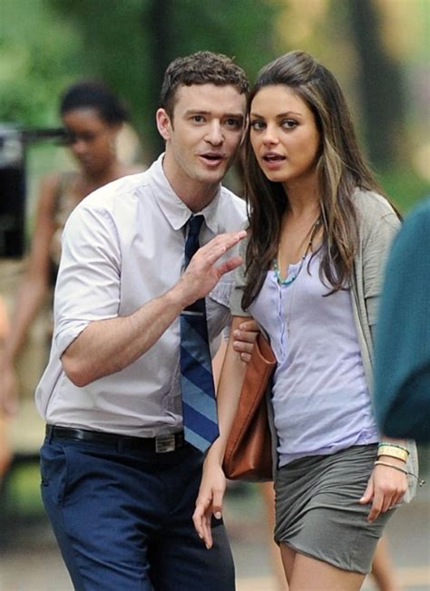 reality by rach justin timberlake and mila kunis are