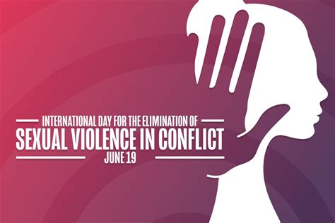 international day for the elimination of sexual violence in conflict