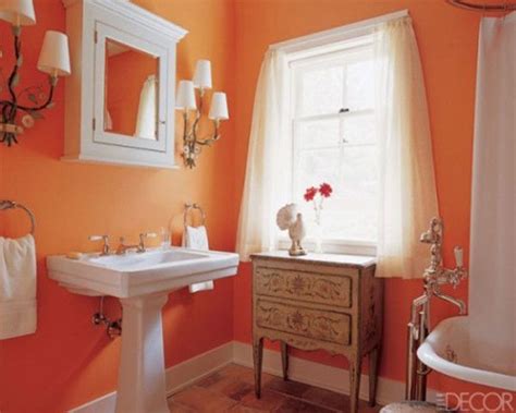 Top Orange Bathroom Design 2014 Bathroom Colors Orange Bathroom