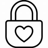 Lock Heart Drawing Clipartmag sketch template