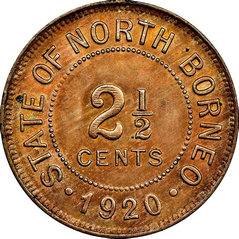 british north borneo   cent km  prices values ngc
