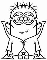 Minions Coloring Pages Color Kids Children sketch template