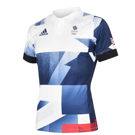 adidas team gb rugby  jersey replica shirts sportsdirectcom