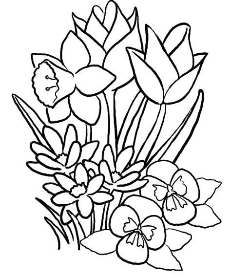 cartoon flower coloring pages  getcoloringscom  printable