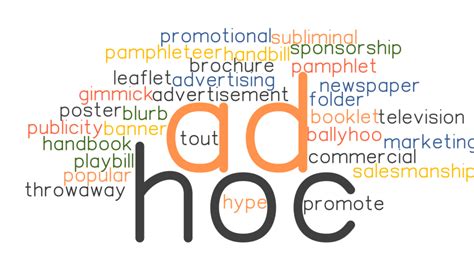 ad hoc synonyms  related words    word  ad hoc grammartopcom