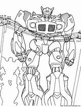Autobot Coloring Pages sketch template