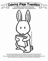 Coloring Bunny Tuesday Book Dulemba Lasts Eggs Maybe Longer Easter Basket Hope Chocolate Something Than Would Find Do sketch template