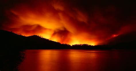 incredible scenes  carr fire blowing   whiskeytown wednesday