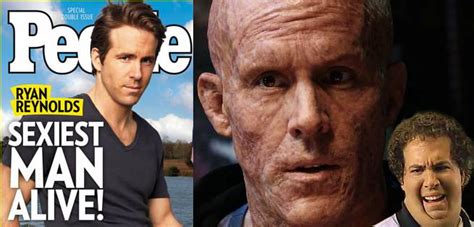 Deadpool Reads People Magazine With Ryan Reynolds As