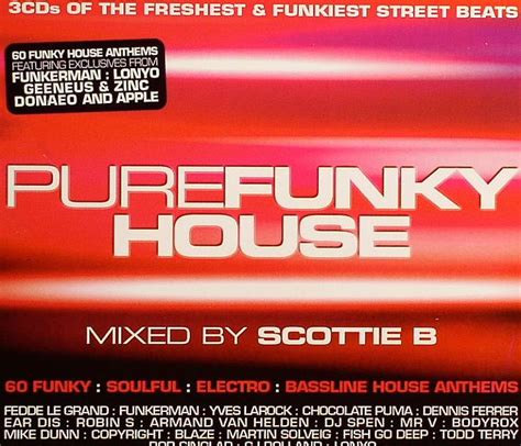scottie b various pure funky house cd at juno records
