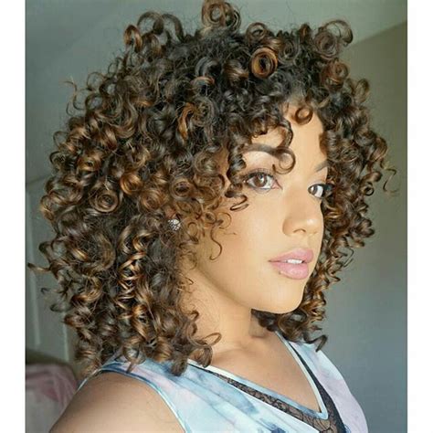 Pintura Highlights  Curly Hair Styles Hair Styles