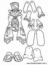 Coloring Puppet Puppets Halloween Pages Paper Crafts Template Pumpkin Cut Kids Assemble Master Printable Jumping Jack Clipart Pheemcfaddell Head Templates sketch template