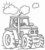 Tractor Procoloring Traktor Ausmalbilder Kinder Deere Imprimibles Bauernhof Bordar Malvorlagen Dxf sketch template