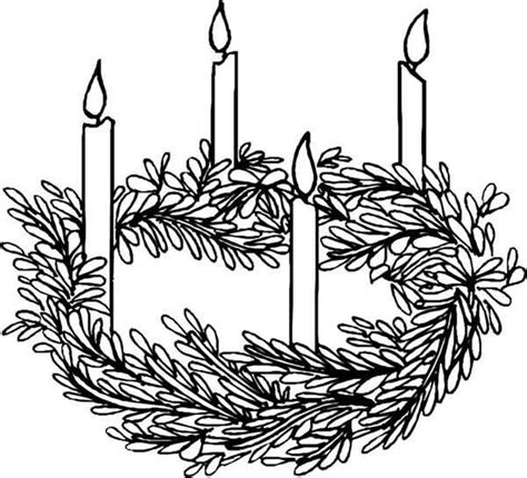 advent wreath coloring pages  advent printables nativity