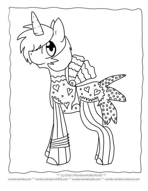concept lego unicorn coloring page