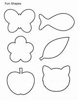 Shapes Parentune Preschoolers sketch template