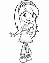 Strawberry Shortcake Coloring Pages Birthday Kids Printable Party Girls Adult sketch template