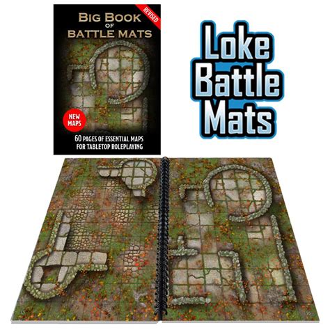 lokes big giant book  battle mats  revised release ontabletop