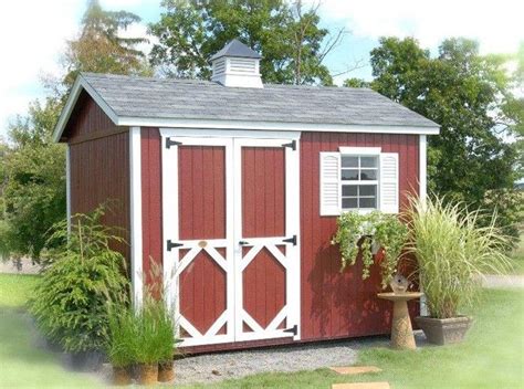 Amish Made Classic Workshop Panelized Kit Garden Shed Kits Storage